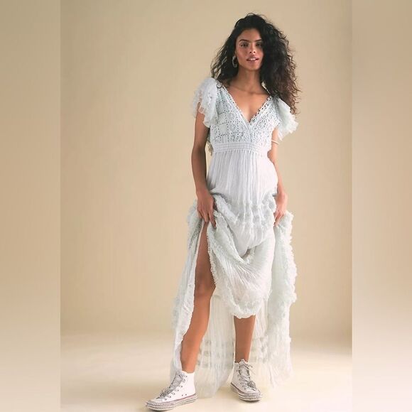 Free People Dresses & Skirts - New Free People Waterlily Maxi Dress